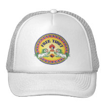 Rundes freies Tibet Retrokappen