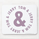 Rundes Logo 10 Toms und Jerry mousepads