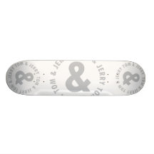Rundes Logo 2 Toms und Jerry Personalisierte Skatedecks