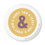 Rundes Logo 3 Toms und Jerry magnete