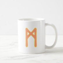 Rune Mannaz Tasse