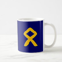 rune Othala futhark Tee Tasse