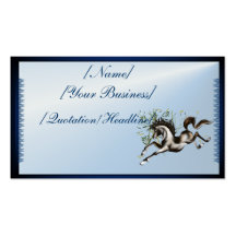 Runnung Pferd profilecard_business_horizontal,… Visitenkarten Vorlage