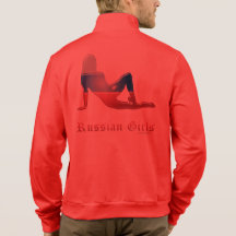 Russian Girl Silhouette Flag Tee Shirts