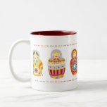 Russische Puppen Kaffee Tasse