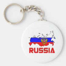Russland mit Wappen Schlüsselbänder