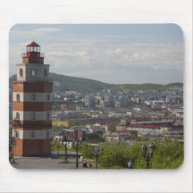 Russland, Murmansk. Größte Stadt nördlich Mousepad