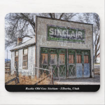 Rustikale alte Tankstelle - Elberta, Utah mousepads