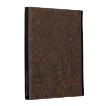 Rustikales Vintages Paisley Muster Browns
