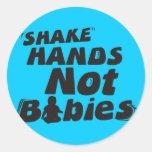 RÜTTELN SIE HANDnicht BABYS Sticker