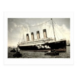 S.S. Olympischer Stern, weißer Stern Line, 1913 Postkarte