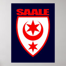Saale (Halle) Plakatdrucke