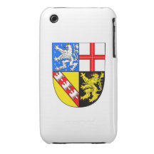 Saarland Wappen iPhone 3 Case-Mate Hülle