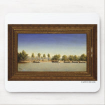 Sacramento-Stadt, im Juli 1849 mousepads