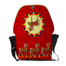 Saddlebred Meister-Rickshaw-Bote-Tasche Kurier Tasche