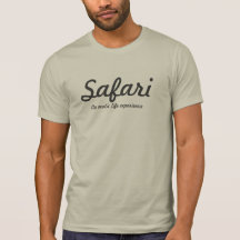 Safari hellgrau t-shirts
