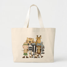 Safari-Jungen-T-Shirts und Geschenke Leinentasche