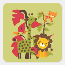 Safari-Leben Sticker