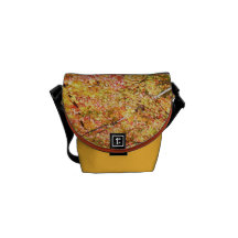 Safran-/Mandarinen-Mini bedeckt mit Fall-Güte Kuriertaschen