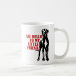 sagen Sie hallo zu meinem kleinen Freund Kaffeetasse