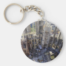 Sagrada familia, Antenne, Barcelona, Spanien Schlüsselband