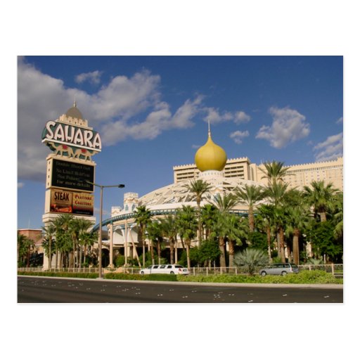 Sahara-Hotel Las Vegas Postkarte