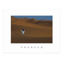 Sahara-Postkarte