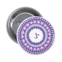 Sahasrara chakra mandala anstecknadelbuttons