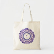 Sahasrara chakra mandala einkaufstasche