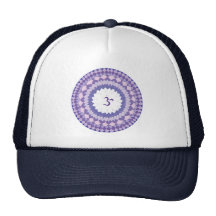Sahasrara chakra mandala trucker kappe