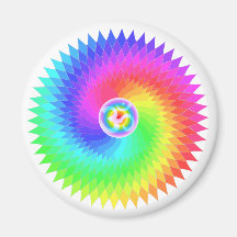 Sahasrara die Krone Chakra bedeutet Rad oder das D Magnete