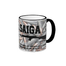 Saiga Gewehr-Kaffeetasse