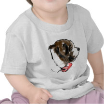 saint_bernard_portrait tshirts