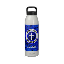 Saint Jude the Apostle Reusable Water Bottles