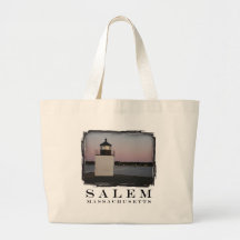 Salem-Leuchtturm Leinentasche