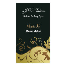 Salon businesscards visitenkarte