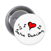 Salsa-Tanzen I Herz-Liebe Knopf Anstecknadelbuttons