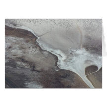 Salz-Ebenen Badwater Grußkarten