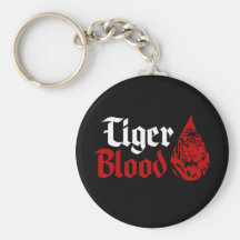 Sammelbare Kunst-Schlüsselkette des Tiger-Blut-$6, Schlüsselanhänger