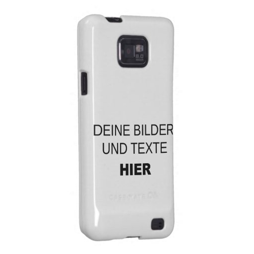 Samsung Galaxy S2 Case komplett selbst gestalten