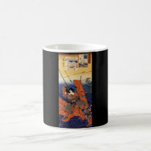 Samurais am Krieg, circa 1800's Kaffeetassen