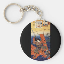 Samurais am Krieg, circa 1800's Schlüsselband