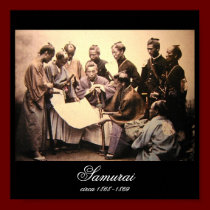 Samurais circa 1868-1869 (Foto-) Plakat poster