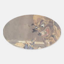 SAMURAIS, DÄMON-AUFKLEBER