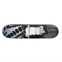 Samurais mit Klinge-Skateboard Skateboardbrett
