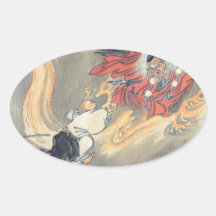SAMURAIS, TENGU AUFKLEBER