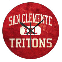 San Clemente-Triton-Leichtathletik Wanduhren