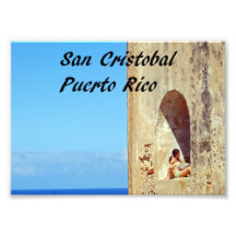 San Cristobal Puerto Rico Photo Drucke