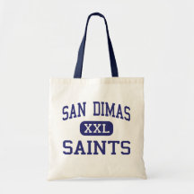 San Dimas - Heilige - hoch - San Dimas Kalifornien Tragetaschen