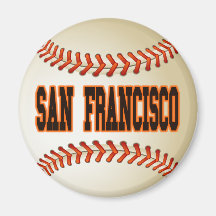 SAN FRANCISCO BASEBALL MAGNETE